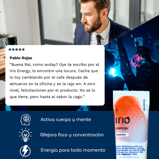 Energy: Energía + Hidratación