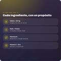 Irio Energy — Ingredientes
