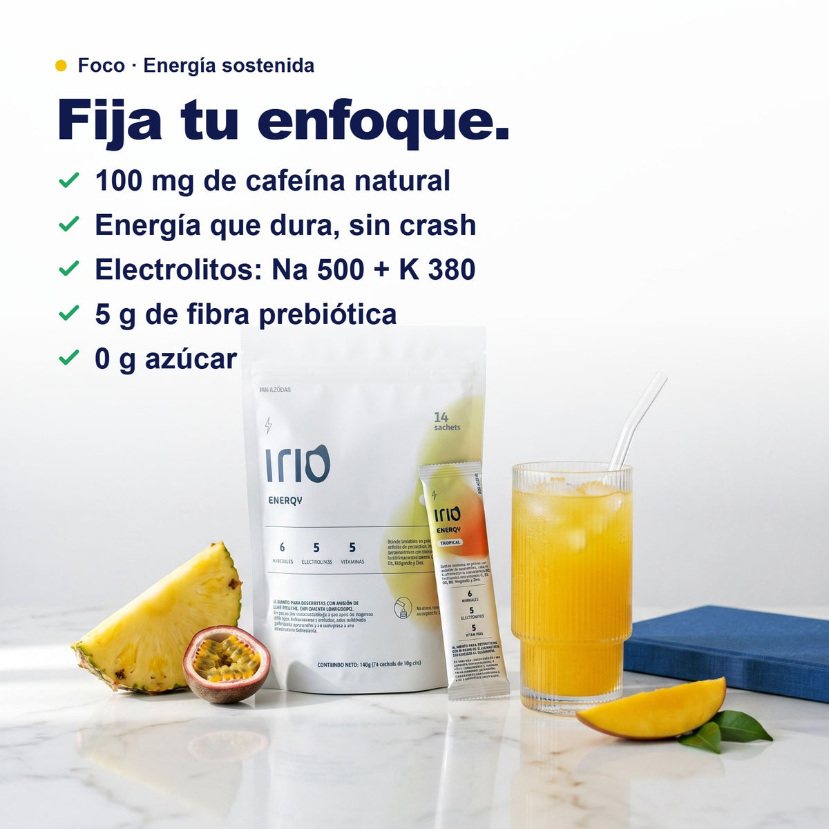 Irio Energy — beneficios
