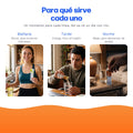 Starter Pack Irio — Para qué sirve cada uno: mañana Boost, tarde Energy, noche Sleep